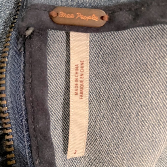 Free People Modern Femme Denim Mini Skirt - Picture 8 of 8